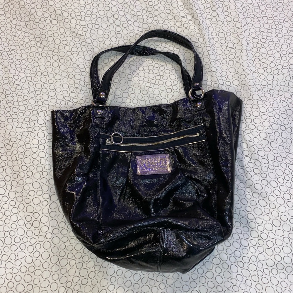 Black coach purse